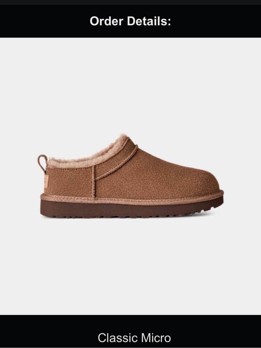 UGG W Classic Micro
